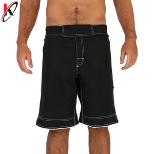 Pantalones Cortos de MMA, BJJ y Muay Thai con Logotipo Personalizado, 100% Algodón, Hechos a Medida, Ropa de Artes Marciales para Hombre en Varios Colores - Product Image 4