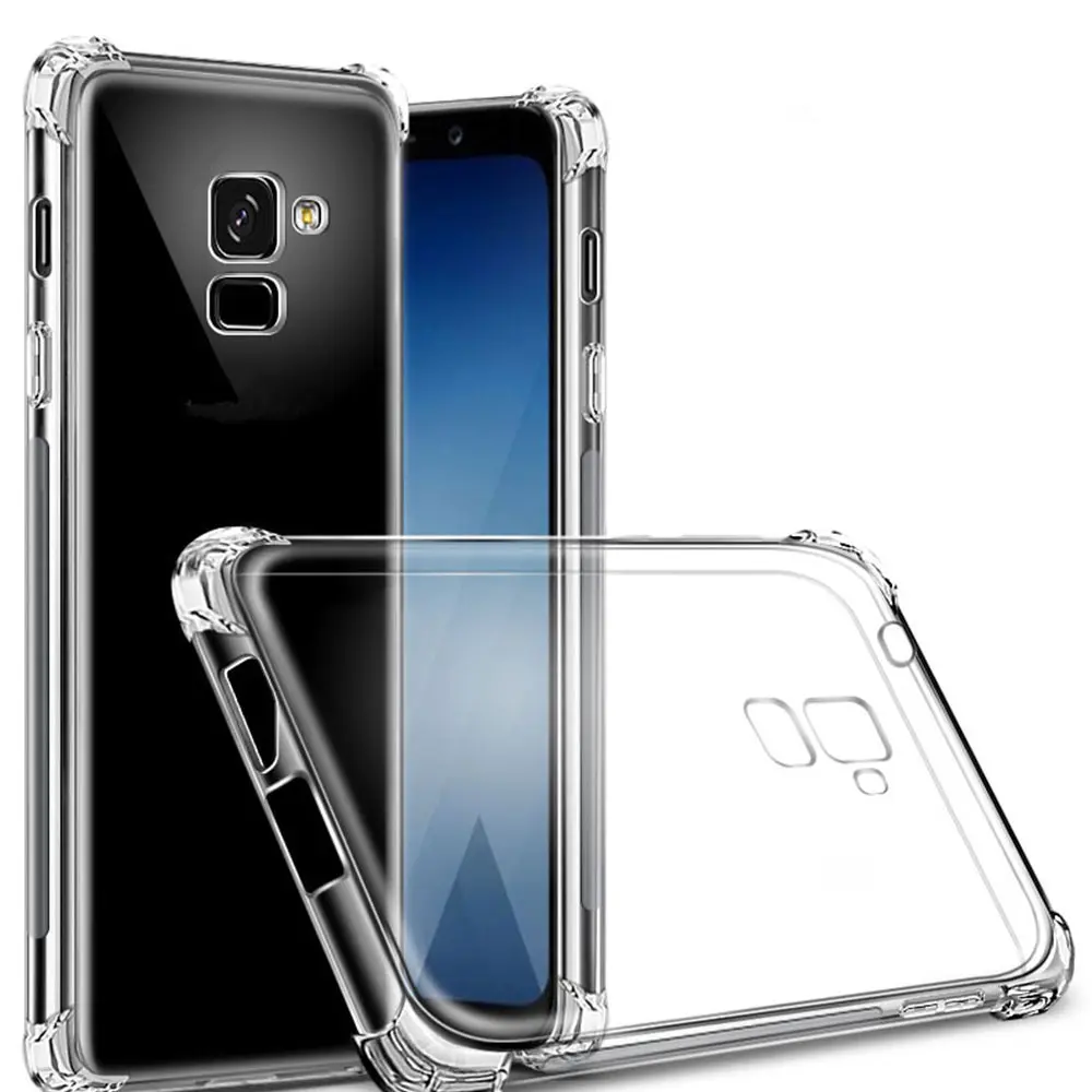 High Quality Shockproof Clear Soft TPU Cover Phone Case For Samsung Galaxy S9 Plus Mobile Phone Case