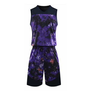 Kit de basket-ball personnalisé de haute qualité pour hommes, uniforme de ballon, Design de sublimation, personnalisé, nouvelle collection - Product Image 4