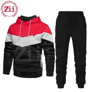 Meilleures ventes Survêtement d'hiver pour hommes avec logo personnalisé Derniers modèles Vêtements deux pièces grande taille - Product Image 2