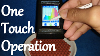 Alat Uji Perbedaan Warna Biji-bijian Digital Elektronik, Spektrofotometer, Colorimeter Pertanian, Penganalisis 400-700nm
