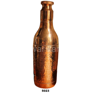 <b>Copper</b> <b>Bottle</b> With Mirror Polished - Product Image 1