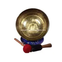 Oración Mantra tallado del himalaya 7 Metal curación canto