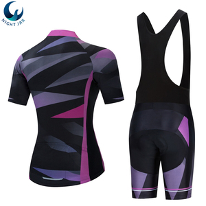 Ropa deportiva con estampado de logotipo para ciclismo, pantalones cortos con pechera, de diseño Popular, hecha a medida - Product Image 3