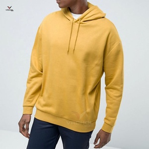 Sweat-shirts décontractés pour hommes 2019 de haute qualité, logo personnalisé brodé, couleurs unies, molleton épais tricoté, anti-rétrécissement, grandes tailles - Product Image 1