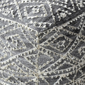 Nouveau design écologique doux Crochet Pouf tabouret pouf couvercle amovible forme carrée pour chambre salon école Accent - Product Image 3