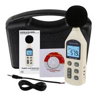 Sonmètre numérique pour fréquence de climatisation, 30 à 130 dBA, outil de mesure du niveau sonore audio vocal, enregistrement des données