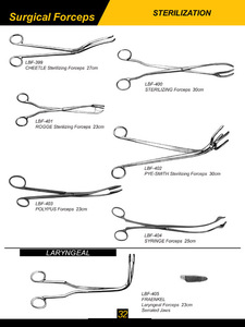 Pinzas Quirúrgicas Médicas, 7 Piezas, Portaagujas, Instrumentos Manuales, Certificación CE, Garantía de 3 Años, Acabado Mate/Pulido, Varios Tipos - Product Image 6