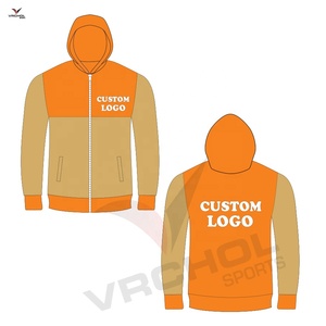 วิธีการถักแบบถักมีฮู้ดปักลายสีทึบตามสั่ง - Product Image 5