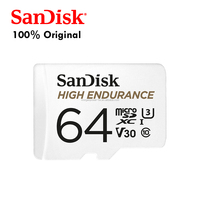 Carte mémoire SanDisk 100% originale 100 Mo/s SDSQQNR 64 Go Haute Endurance