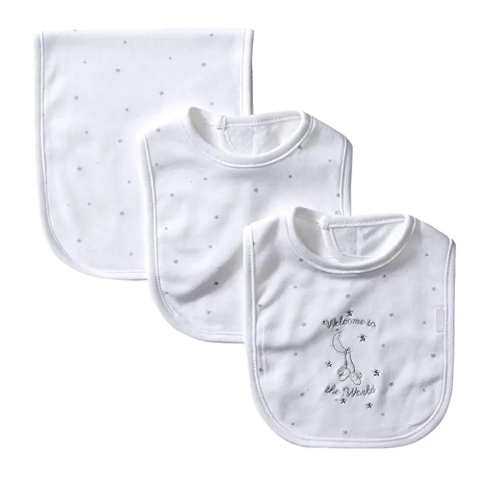 Hot Selling Waterproof baby bibs Kids bandana Cotton Baby Bib