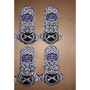 Planches d'épaule sur mesure de haute qualité meilleures ventes planches d'épaule uniformes avec accessoire d'épaulette de taille personnalisée - Product Image 4