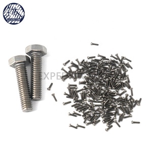 Fábrica de alta resistencia a la tracción DIN933 de aleación de titanio de pernos de cabeza hexagonal <span class=keywords><strong>Gr5</strong></span> - Product Image 5