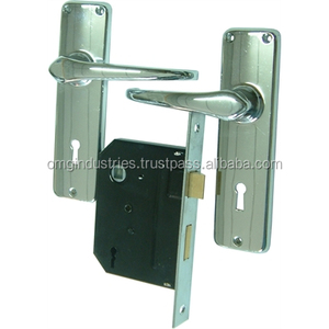 Omg ngành công nghiệp Chrome mạ Lỗ mộng khóa với xử lý nhà bếp tủ Tủ kéo xử lý cửa sổ đòn bẩy xử lý gang - Product Image 1