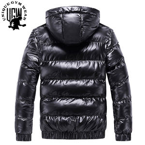 Último estilo de los hombres de invierno Casual Slim Fit impermeable transpirable acolchado chaqueta OEM al aire libre con colores personalizados y logotipo - Product Image 6