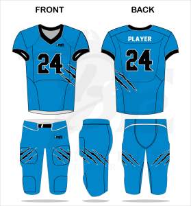 Custom Sublimation Best American Uniform Embroidery Latest <b>Football</b> Jersey Design - Product Image 5