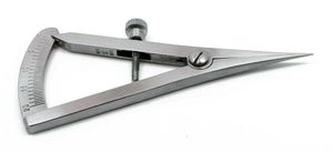 Artículo de Venta caliente Calibrador Dental Castroviejo en ángulo/recto 0-20mm Acero inoxidable Medición de dientes Instrumentos quirúrgicos dentales - Product Image 4