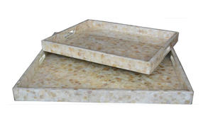 Axiom-bandeja con incrustaciones de perlas Madre, bandeja para servir mopa, hecha a mano, novedad, acentos para el hogar - Product Image 3