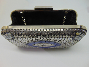Fashion Womens Evening <b>Bags</b> Shoulder handBag Cross-body Purses Lady Clutch Evening Designer Clutch Manufacturer from India - Product Image 3
