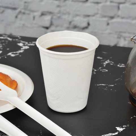 Dome Cover Demitasse Biodegradable Disposable Coffee Cup Lid Stopper