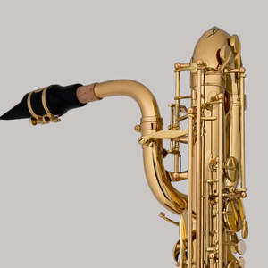 Col haut incurvé de qualité supérieure F #   Saxophone baryton avec étui en ABS - Product Image 4
