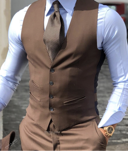 Steve James Tailandia hombres Smart Casual transpirable chaleco de lana otoño algodón ropa exterior OEM chalecos y chalecos - Product Image 4