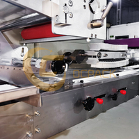 Machine d'emballage alimentaire pour biscuits triples, machine d'emballage automatique pour bonbons Alfajores