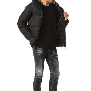Nuevas chaquetas acolchadas personalizadas OEM para hombre, chaqueta de burbujas con capucha de piel para invierno, cálida, para hombre - Product Image 2