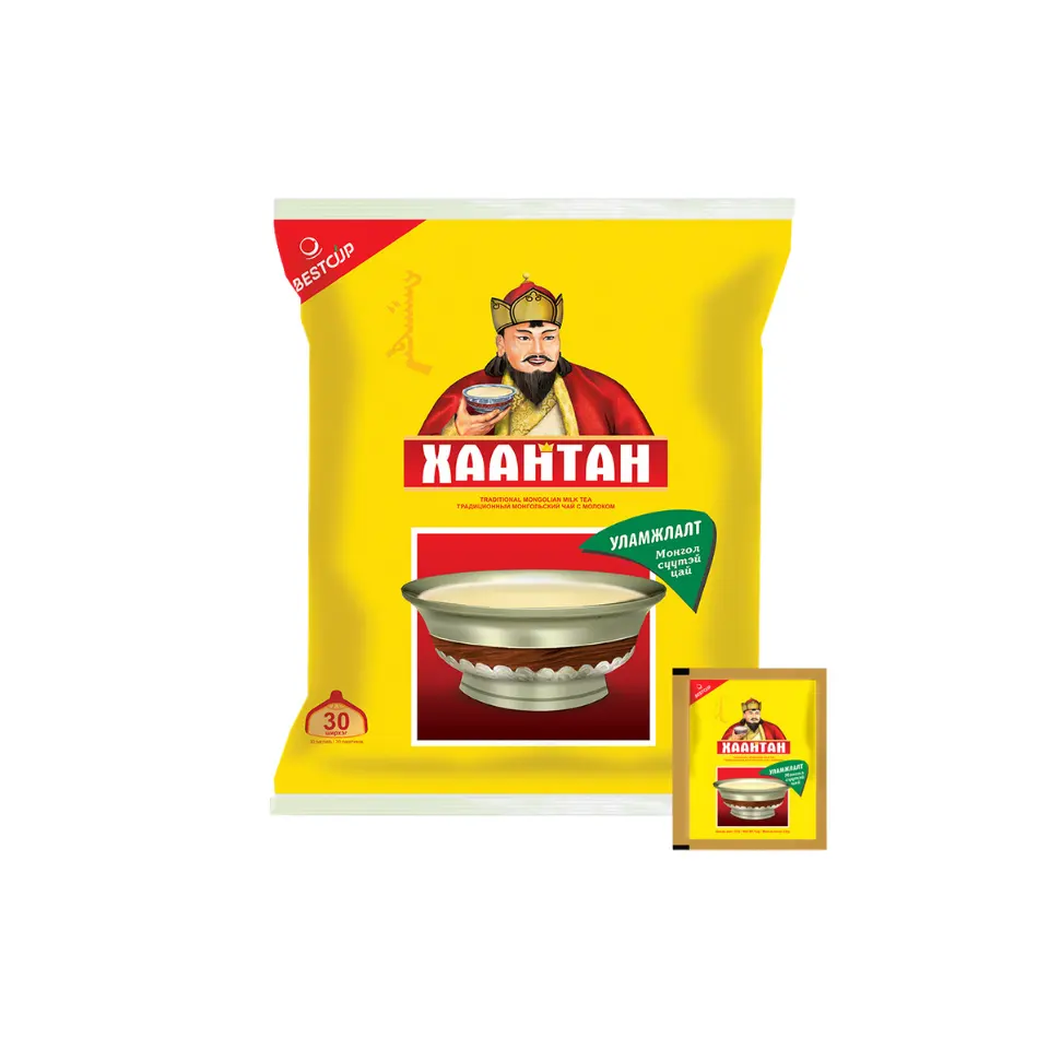Hot Koop Premium Kwaliteit Fabriek Prijs Khaatan (Xaahtah) Mongoolse Melk Thee-Originele Smaak 360G Zak