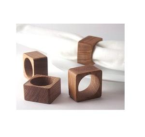 Porte-serviettes en bois et boîtes à mouchoirs pour usage domestique - Product Image 1