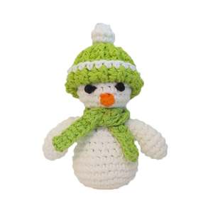 Juguete de Invierno para Perros con Forma de Muñeco de Nieve, Grande y Sonoro, Accesorios para Mascotas, Correa Retráctil para Perros - Product Image 1