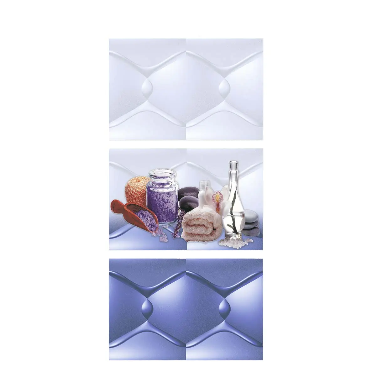 Diseños de piedra de azulejo de pared exterior para azulejos de paredes 300x450mm