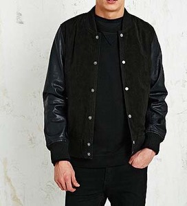 Manches en cuir véritable, veste de Baseball de haute qualité avec fermeture frontale, entièrement doublé, personnalisée - Product Image 2