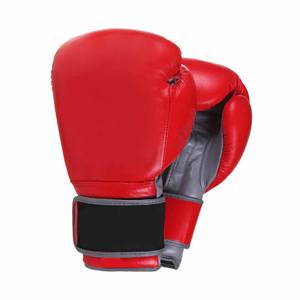 นวมต่อยมวยสำหรับผู้ชาย,ถุงมือมวยฝึกฝนทำจากหนัง Pu สำหรับมืออาชีพ - Product Image 4