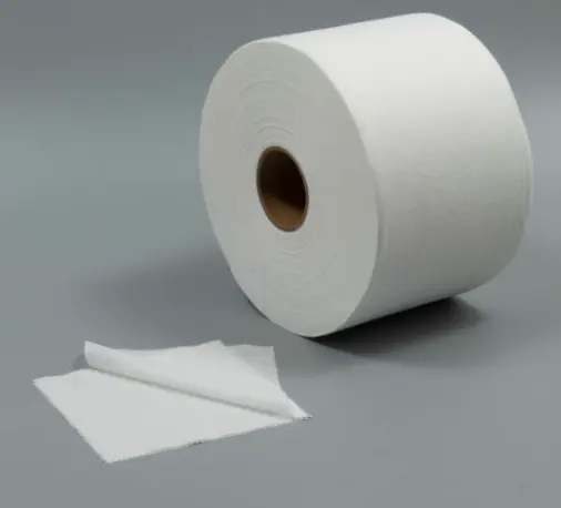 High Quality Spunlace non woven plain white 100% Bamboo medical hospital hygiene industry