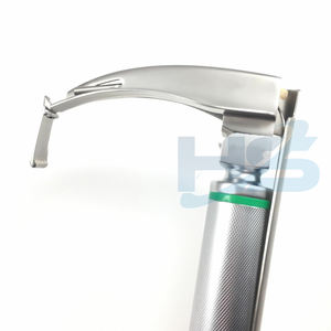 Ensemble de laryngoscope manuel McCoy avec 2 lames Flexitip Outil d'examen de l'acuité visuelle à fibre optique Certifié CE Précision 95%-98% - Product Image 4