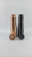 Bouteille d'eau de luxe en cuivre pur de haute qualité, écologique, avec couvercle, emballage haut de gamme, différents styles, pour la rentrée scolaire et les voyages