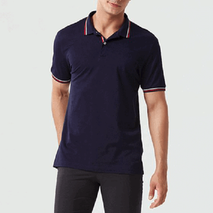 100% เสื้อโปโลผู้ชายคุณภาพสูงสำหรับกีฬาสีที่กำหนดเองขนาดสไตล์ ODM - Product Image 6