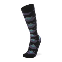 Chaussettes de yoga montantes pour femme, design discret, en Spandex/Nylon, compression 8-15/15-20 mmHg, idéales pour le Pilates et l'exercice en automne