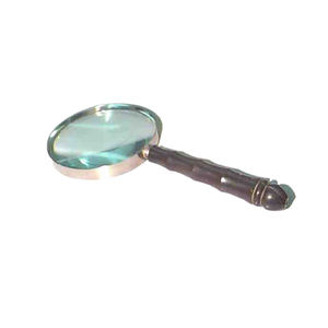 Verre portatif promotionnel de haute qualité avec corne loupe européenne moderne à la mode luxe lunettes verre à main - Product Image 5