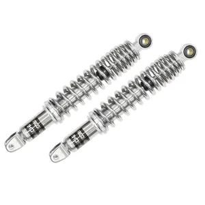 Double amortisseurs de moto 330mm, amortisseurs doubles, yeux à clivis, sans couvercle - Product Image 1