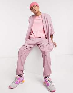 Men's Custom Pockets French Terry Fabric Wholesale High Quality Tracksuit Men's Open Front Sweatsuit - Product Image 2