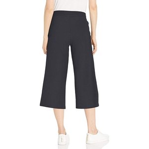 Pantalons empilés pour femmes pantalons de fitness cargo en polaire épaisse chaude avec décoration en dentelle pantalons de survêtement de couleur unie pour la saison d'hiver - Product Image 2