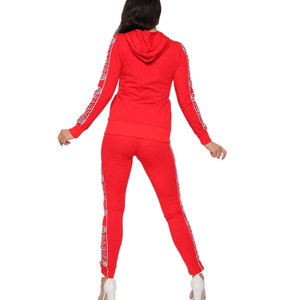 OEM 2026 Vente en gros Mode Femme Ensemble deux pièces décontracté imprimé simple pour l'exercice et le yoga - Product Image 3