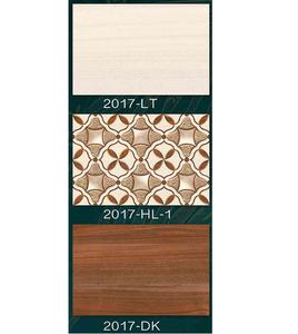 Azulejo de pared de porcelana para decoración de baño descontinuado barato, azulejos de pared de cerámica de diseño de madera, 300x450mm - Product Image 4