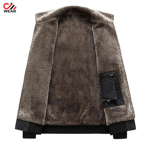 Chaqueta vaquera de algodón para hombre, alta calidad, personalizada, venta al por mayor - Product Image 3