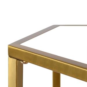 High Quality Luxury Decorative Side Marble Top Coffee Table with Metal <b>Frame</b> Accent Living Room Furniture - Product Image 5