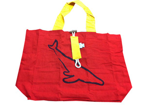 Bolsa de Hombro de Algodón Verde Claro Ecológica con Estampado Animal, Personalizada, Lavable y Certificada por Comercio Justo para Promoción en Supermercados - Product Image 3