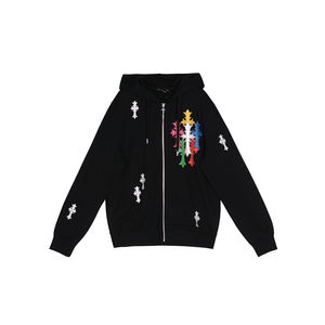 Wholesale custom mens pullover cotton fleece sweater <b>hoodies</b> without <b>string</b> - Product Image 1