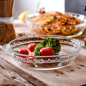 Assiette <span class=keywords><strong>à</strong></span> <span class=keywords><strong>tarte</strong></span> ronde <span class=keywords><strong>en</strong></span> <span class=keywords><strong>verre</strong></span> <span class=keywords><strong>avec</strong></span> poignée, <span class=keywords><strong>plat</strong></span> <span class=keywords><strong>à</strong></span> <span class=keywords><strong>tarte</strong></span>, poêle <span class=keywords><strong>à</strong></span> pâtisserie de 7.5 pouces - Product Image 5